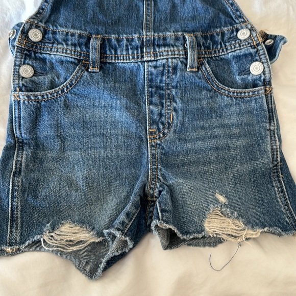 Jean Short Overalls - Picture 3 of 5